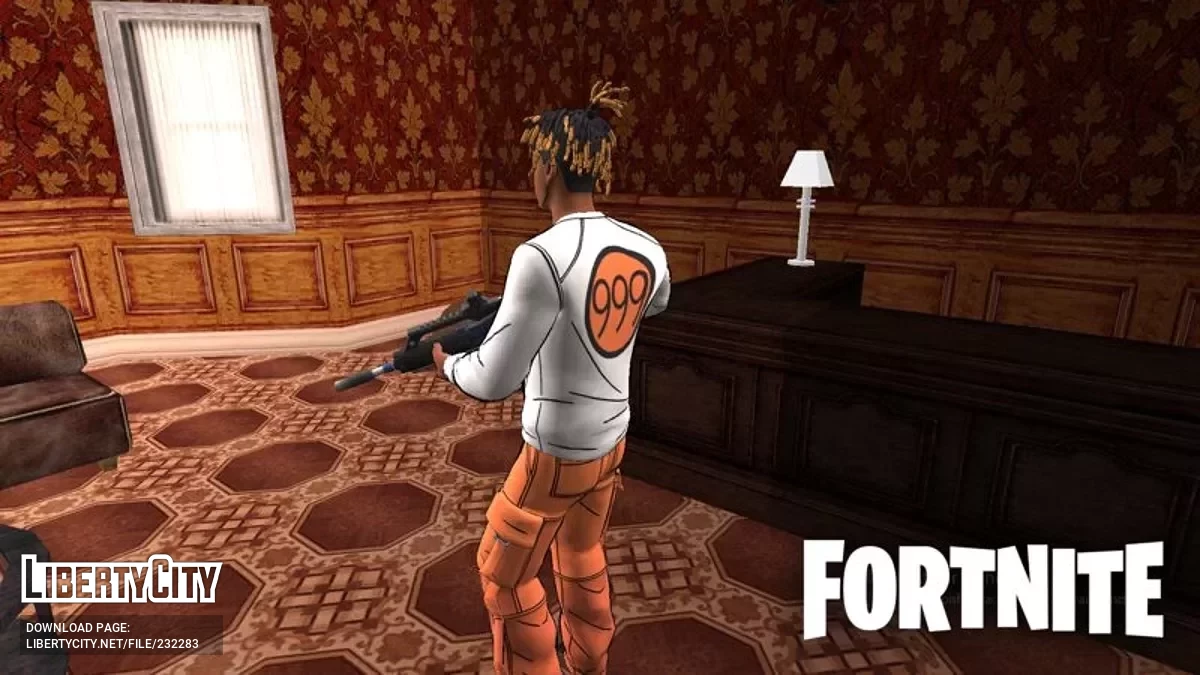 Juice WRLD Slayer из Fortnite / GTA San Andreas