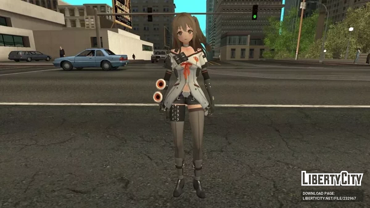 Юхи из Girls' Frontline 2: Exilium / GTA San Andreas
