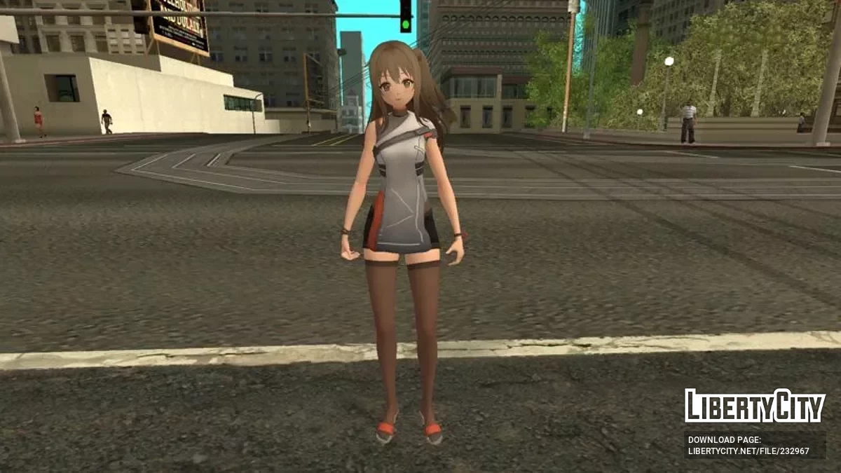 Юхи из Girls' Frontline 2: Exilium / GTA San Andreas