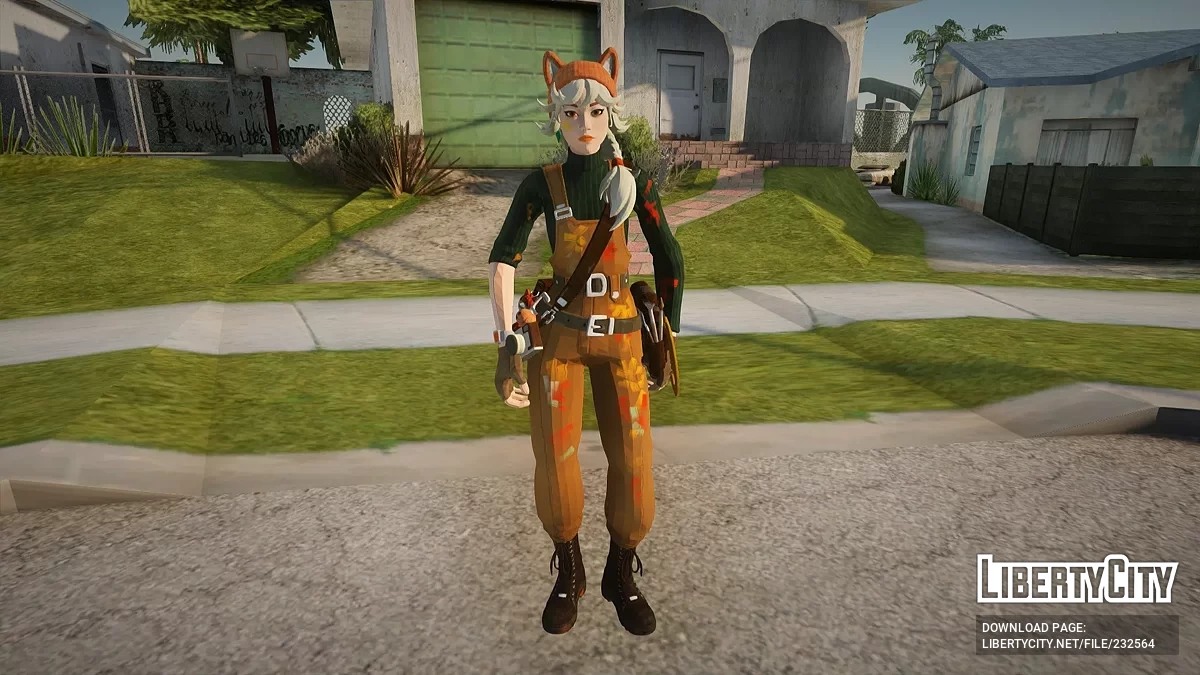 Кала из Fortnite / GTA San Andreas