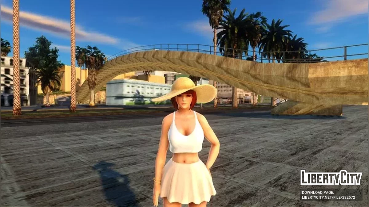 Касуми из DOA5 (Casual Summer) / GTA San Andreas