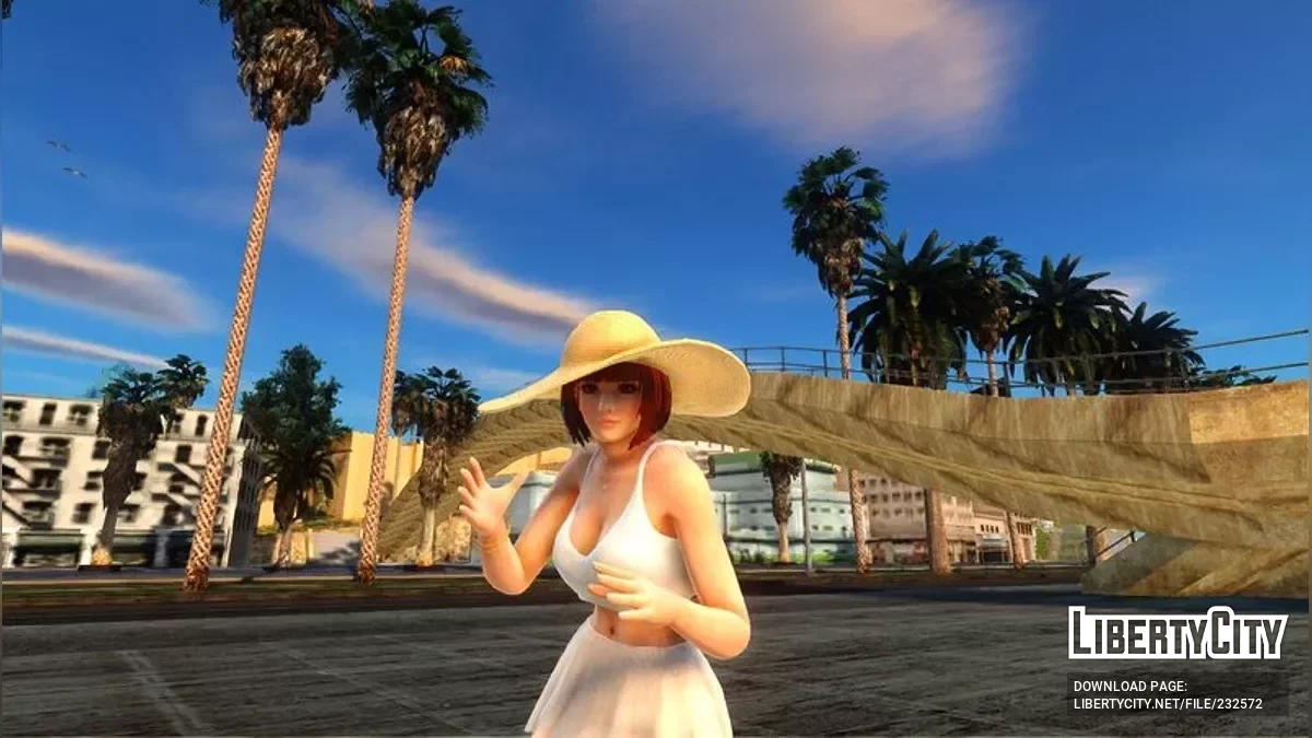 Касуми из DOA5 (Casual Summer) / GTA San Andreas