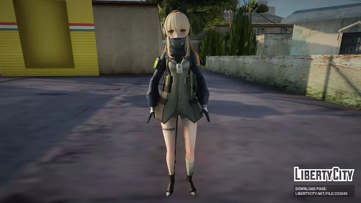 Харпси из Girls' Frontline: Exilium / GTA San Andreas