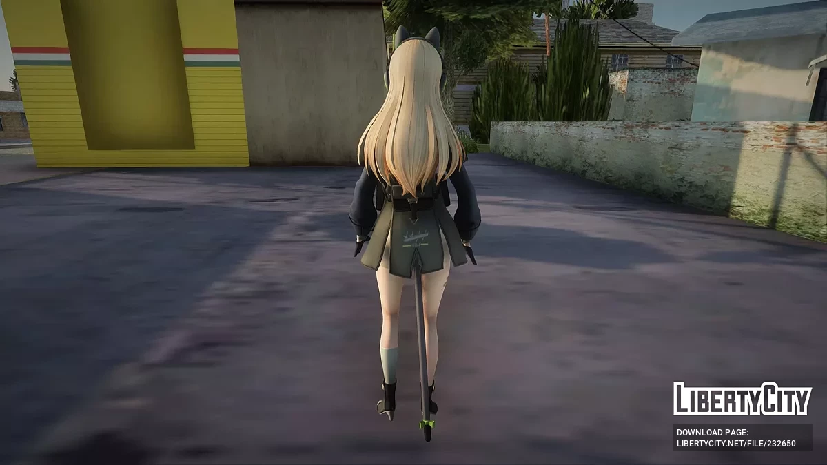 Харпси из Girls' Frontline: Exilium / GTA San Andreas