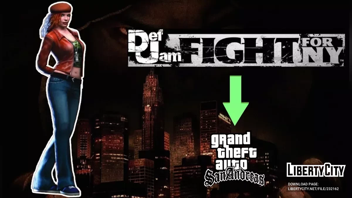 Лорен из Def Jam: Fight for NY / GTA San Andreas