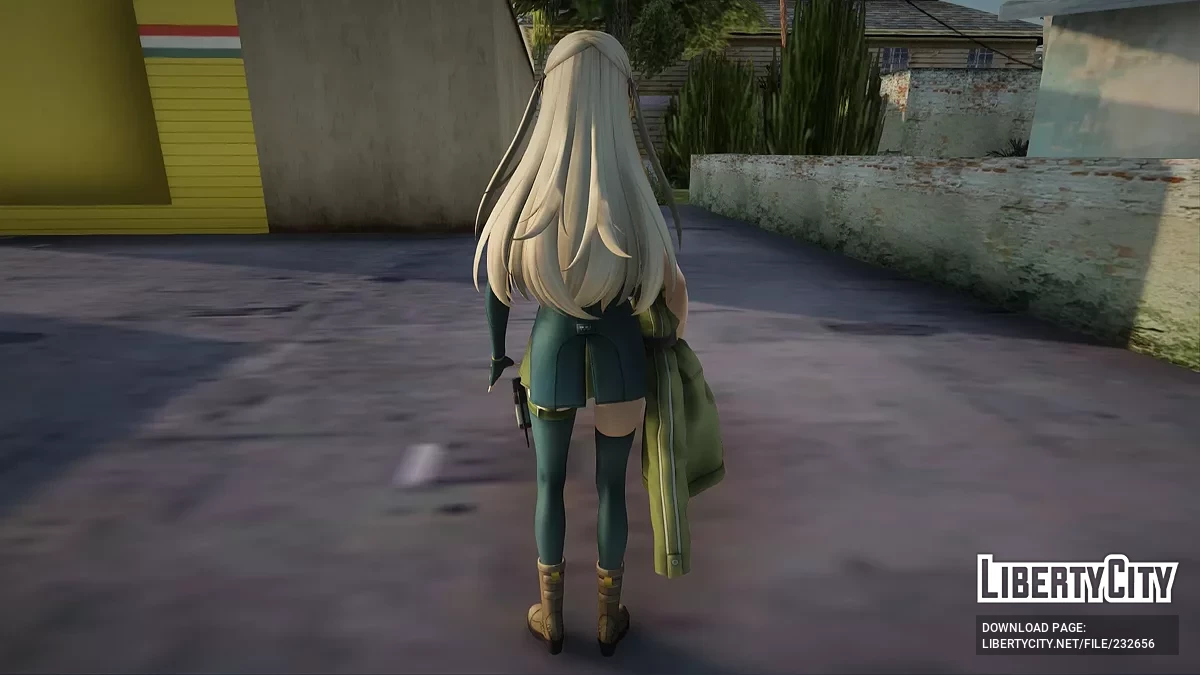 Лейни из Girls' Frontline: Exilium / GTA San Andreas