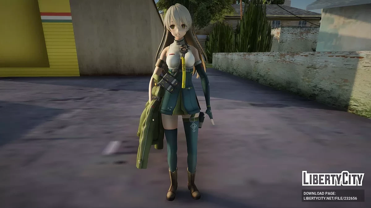 Лейни из Girls' Frontline: Exilium / GTA San Andreas