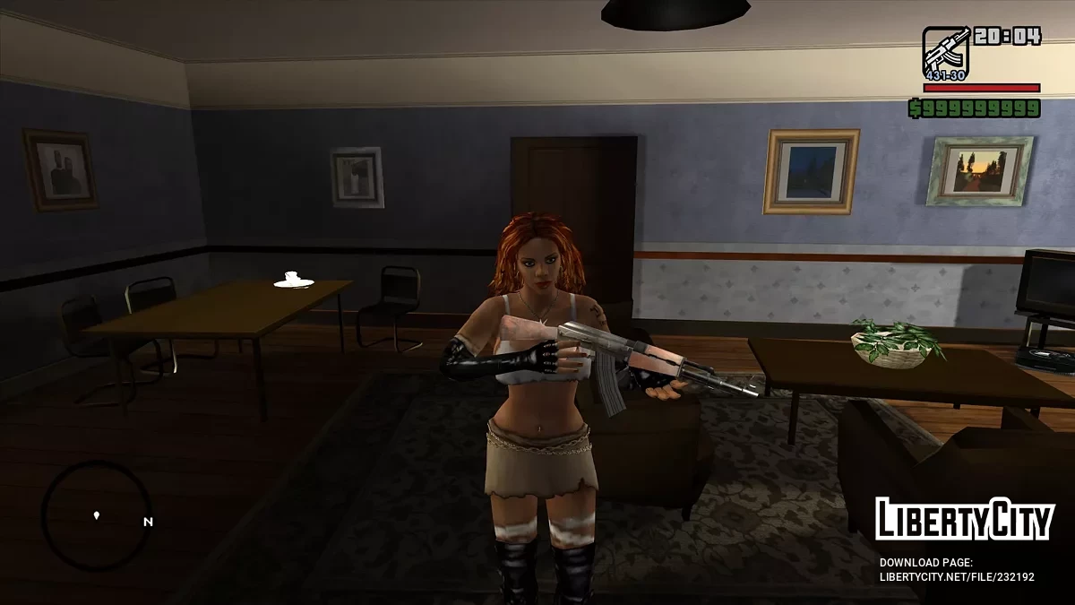 Лил Ким из Def Jam: Fight for NY / GTA San Andreas