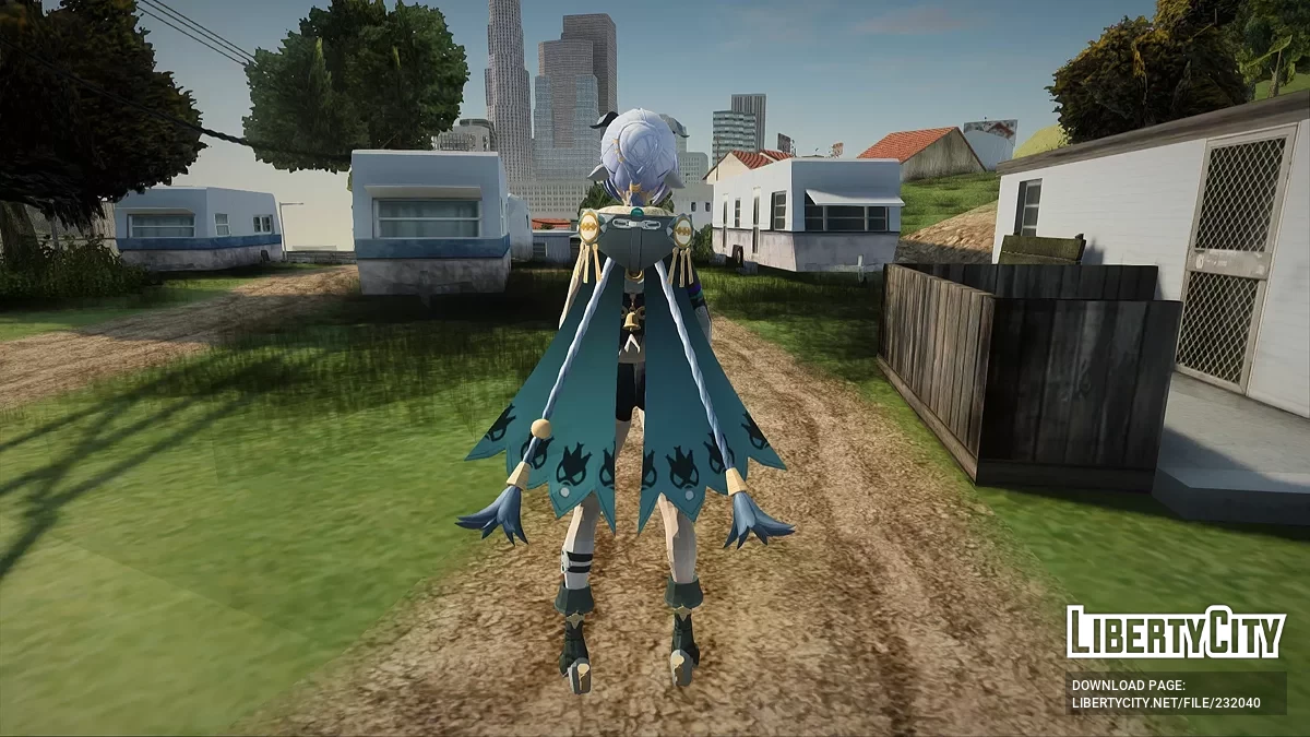 Люсия Эловен из Zenless Zone Zero / GTA San Andreas