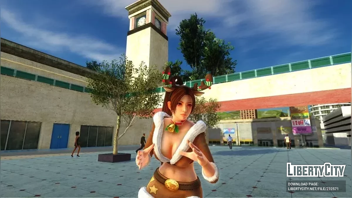 Май Ширануи из DOA5LR (Biscuit Outfit) / GTA San Andreas