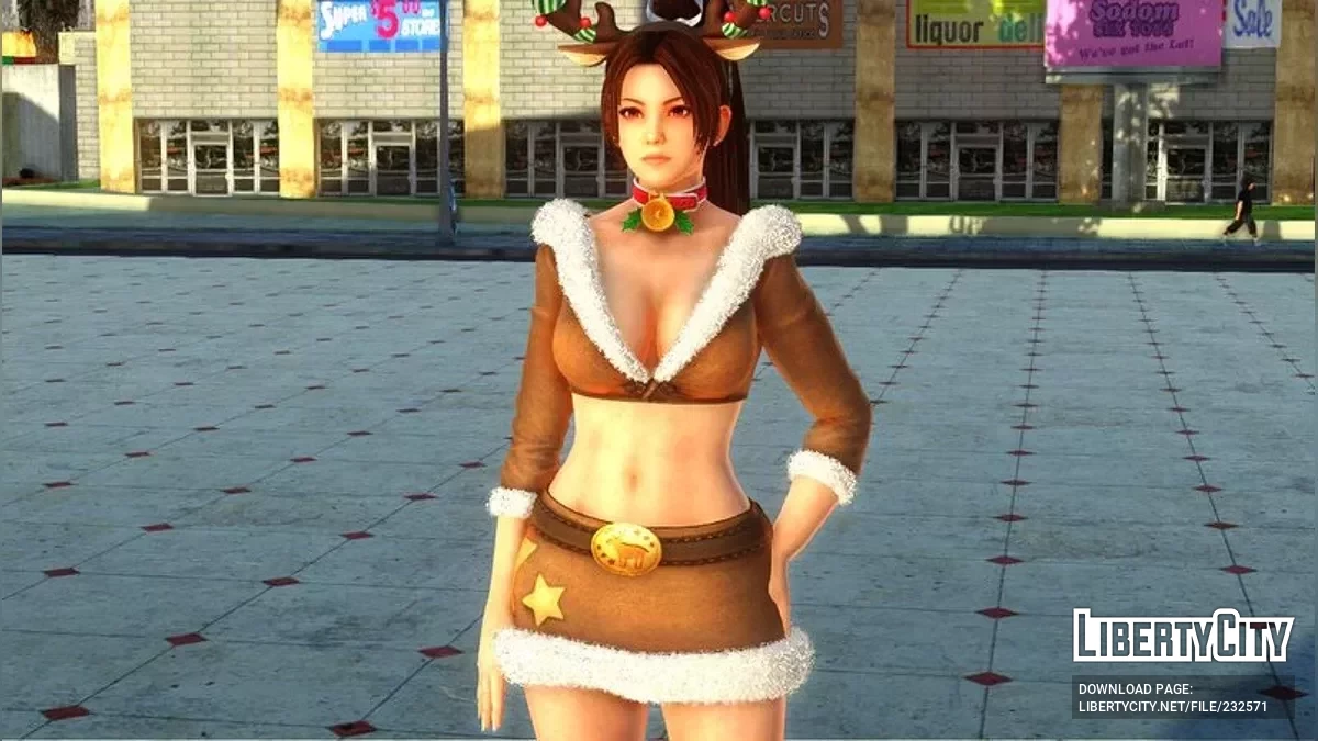 Май Ширануи из DOA5LR (Biscuit Outfit) / GTA San Andreas