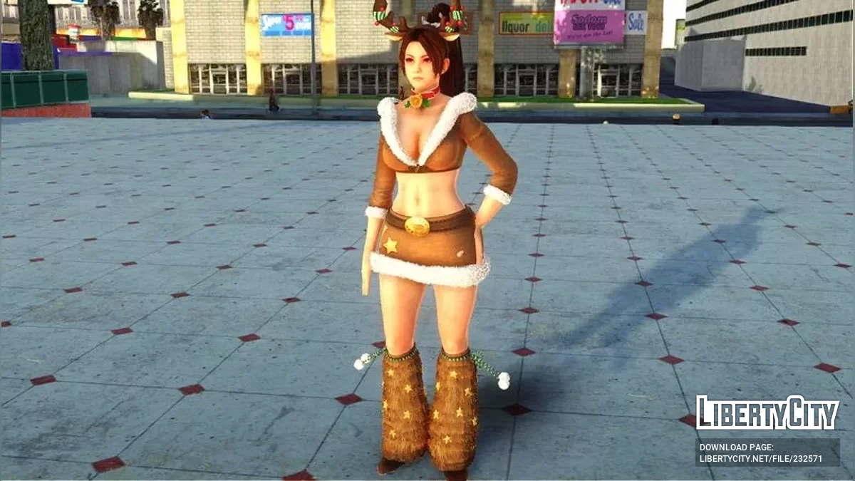 Май Ширануи из DOA5LR (Biscuit Outfit) / GTA San Andreas