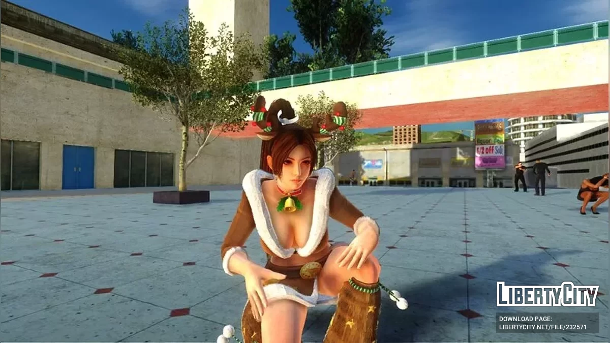 Май Ширануи из DOA5LR (Biscuit Outfit) / GTA San Andreas