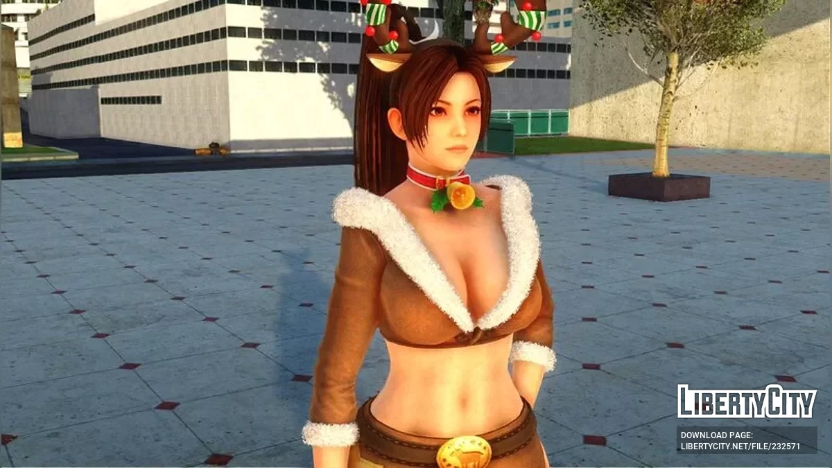 Май Ширануи из DOA5LR (Biscuit Outfit) / GTA San Andreas