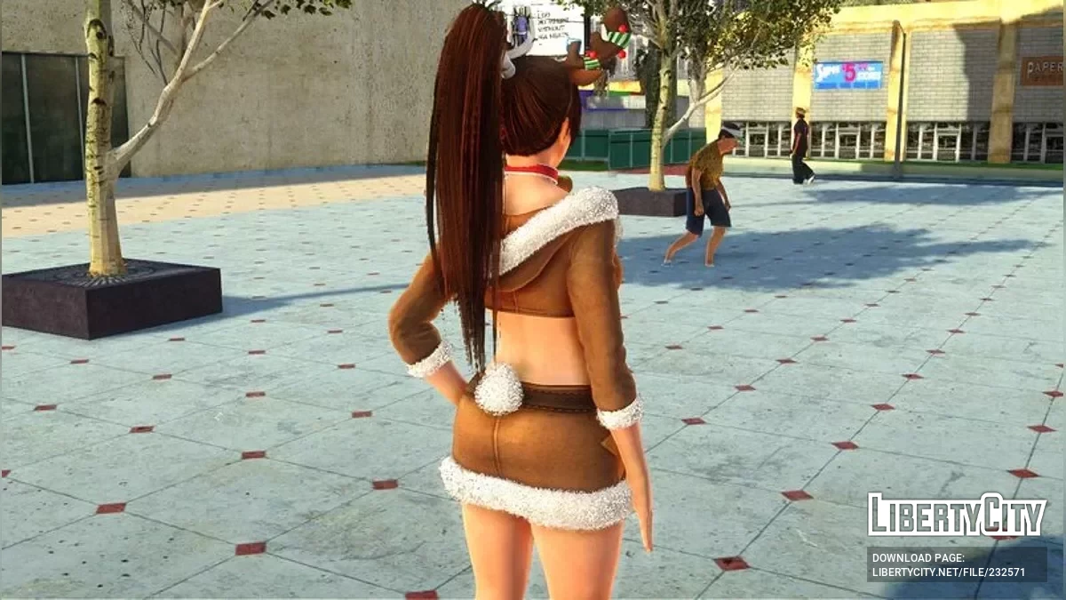 Май Ширануи из DOA5LR (Biscuit Outfit) / GTA San Andreas