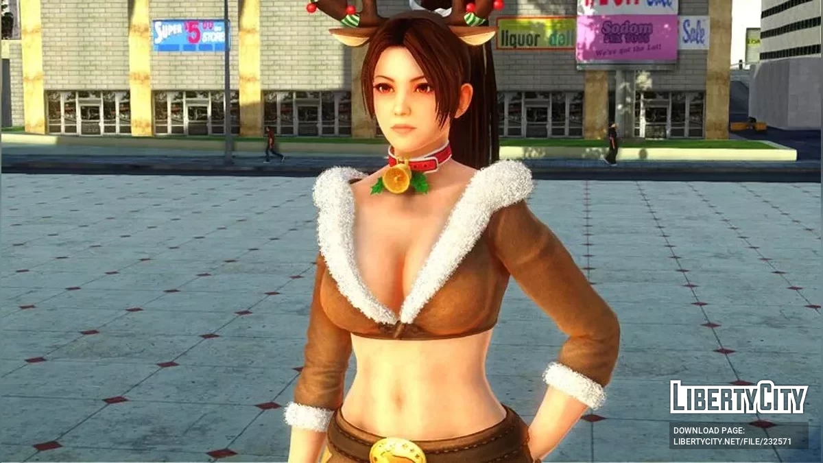 Май Ширануи из DOA5LR (Biscuit Outfit) / GTA San Andreas