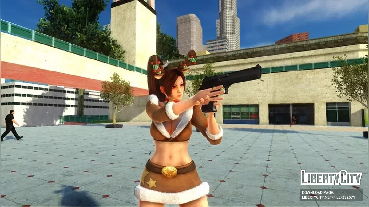 Май Ширануи из DOA5LR (Biscuit Outfit) / GTA San Andreas