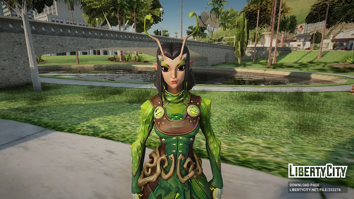 Мантис из Marvel Rivals / GTA San Andreas