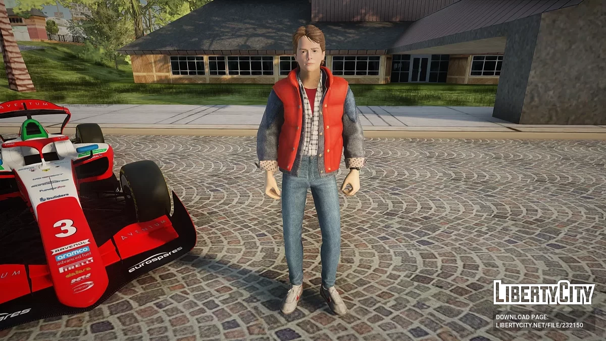 Марти Макфлай из Fortnite / GTA San Andreas