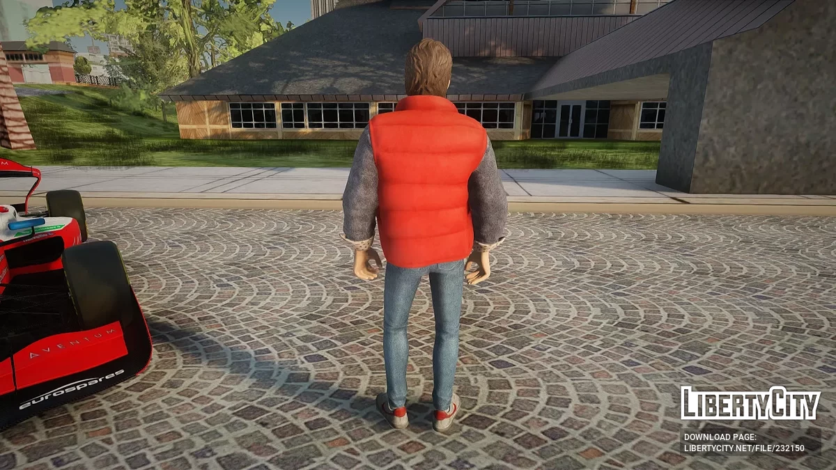 Марти Макфлай из Fortnite / GTA San Andreas