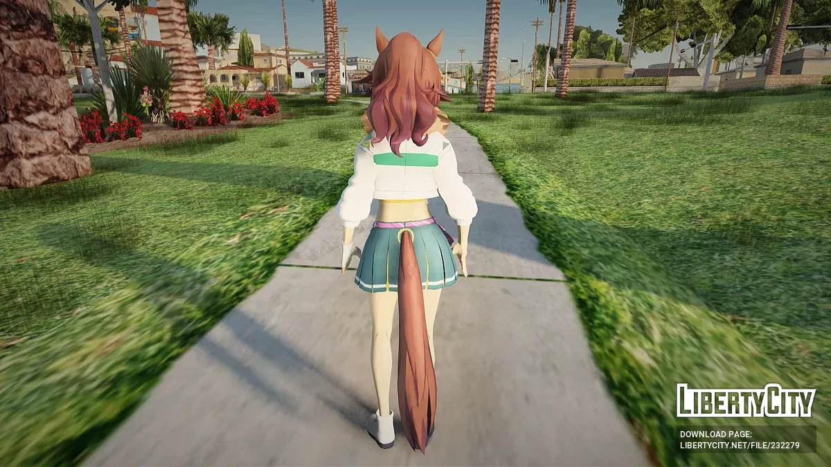 Мэдзиро Палмер из Uma Musume / GTA San Andreas