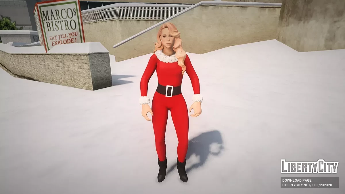 Мэрайя Кэри из Fortnite / GTA San Andreas