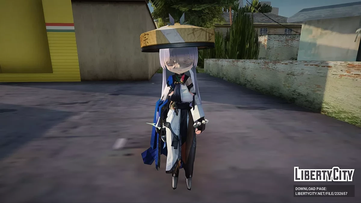 Наюта из Goddess of Victory: Nikke / GTA San Andreas