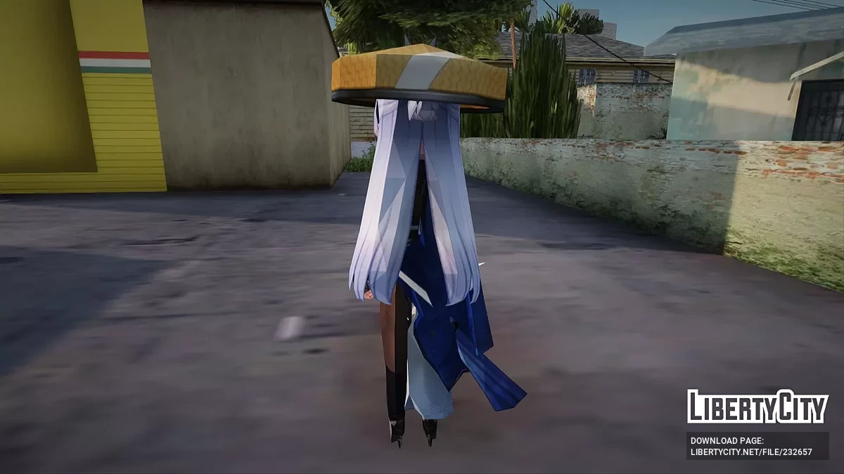 Наюта из Goddess of Victory: Nikke / GTA San Andreas