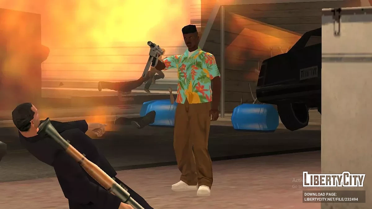 Новый персонаж Клавин Гавайский / GTA San Andreas