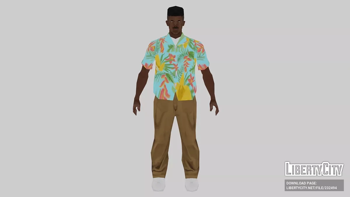 Новый персонаж Клавин Гавайский / GTA San Andreas