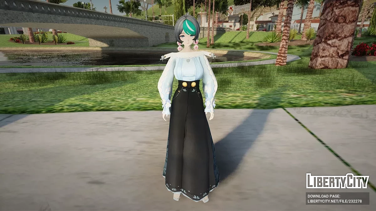 Орхидея из Zenless Zone Zero / GTA San Andreas