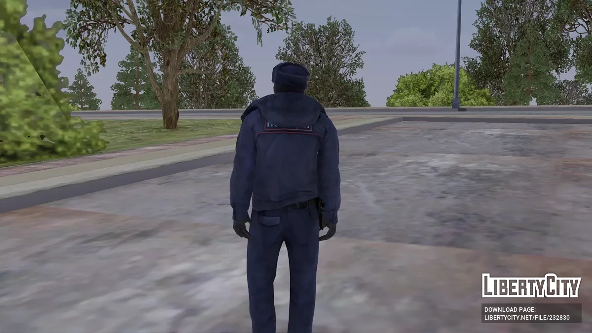 Полицейский ППСП в зимней форме (575 приказ) / GTA San Andreas