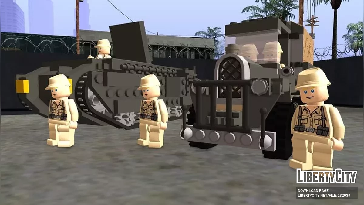 Полиция из LEGO / GTA San Andreas