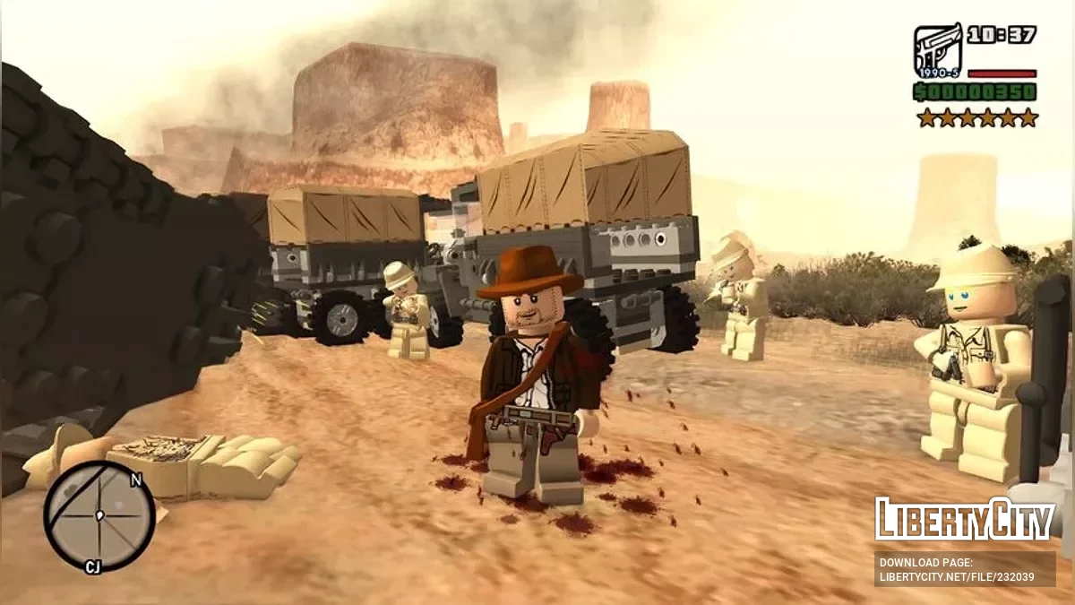 Полиция из LEGO / GTA San Andreas