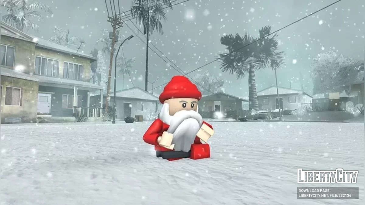 Санта-Клаус из LEGO Indiana Jones / GTA San Andreas