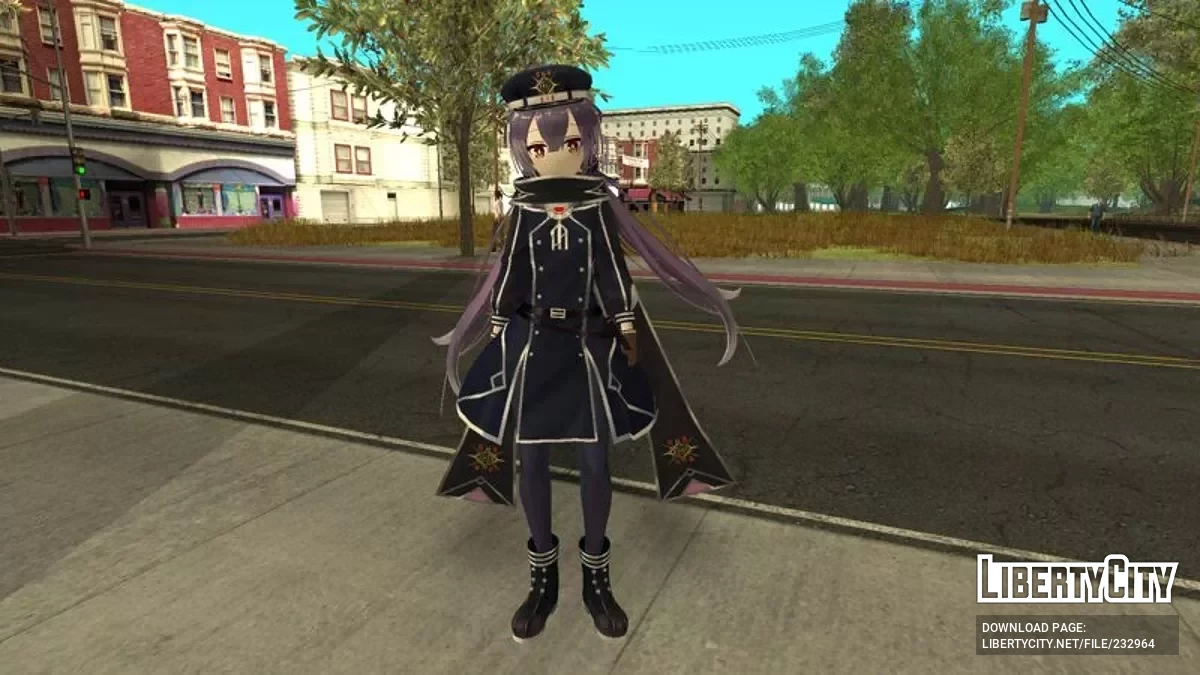 Sky Striker Ace — Roze из Yu-Gi-Oh! / GTA San Andreas