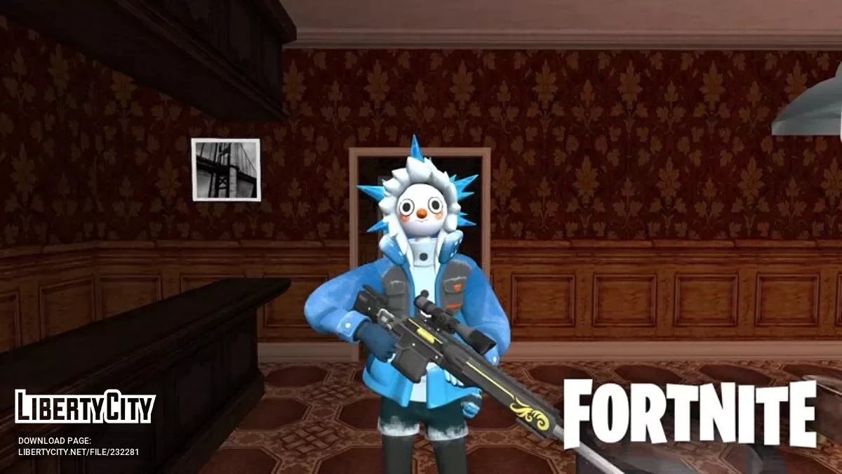 Солнышко из Fortnite / GTA San Andreas