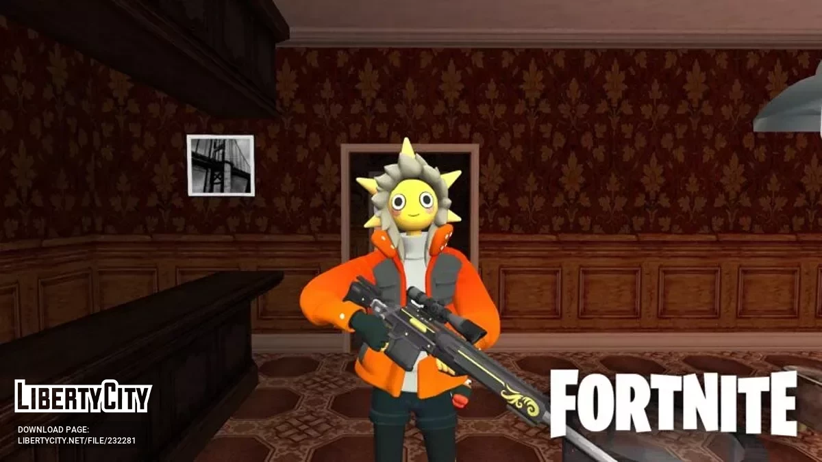 Солнышко из Fortnite / GTA San Andreas