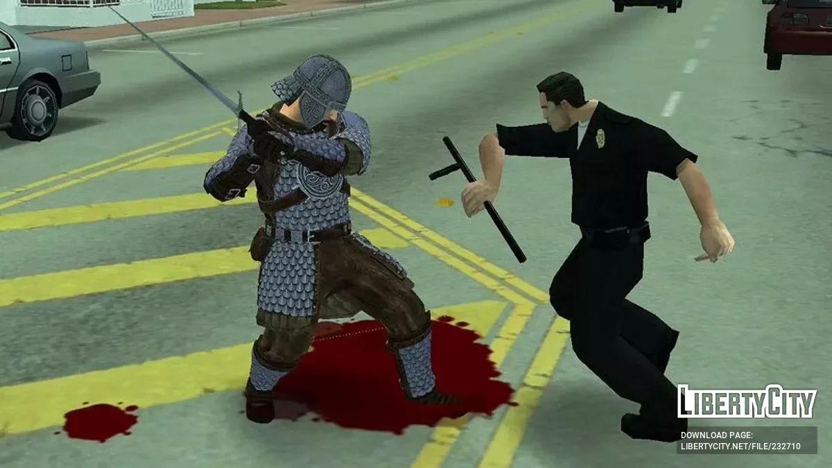 Средневековый рыцарь / GTA San Andreas