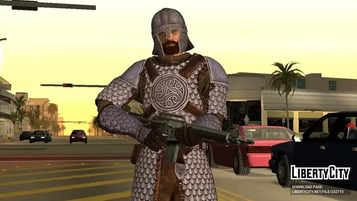 Средневековый рыцарь / GTA San Andreas