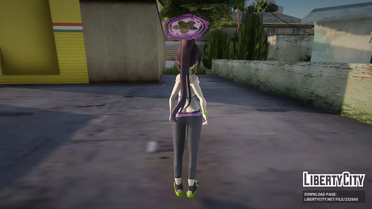 Сумирэ Отохана из Blue Archive / GTA San Andreas