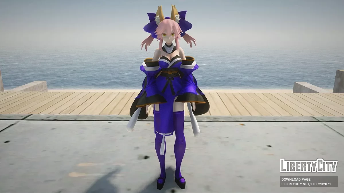 Тамамо-но-Маэ из FateEXTELLA / GTA San Andreas