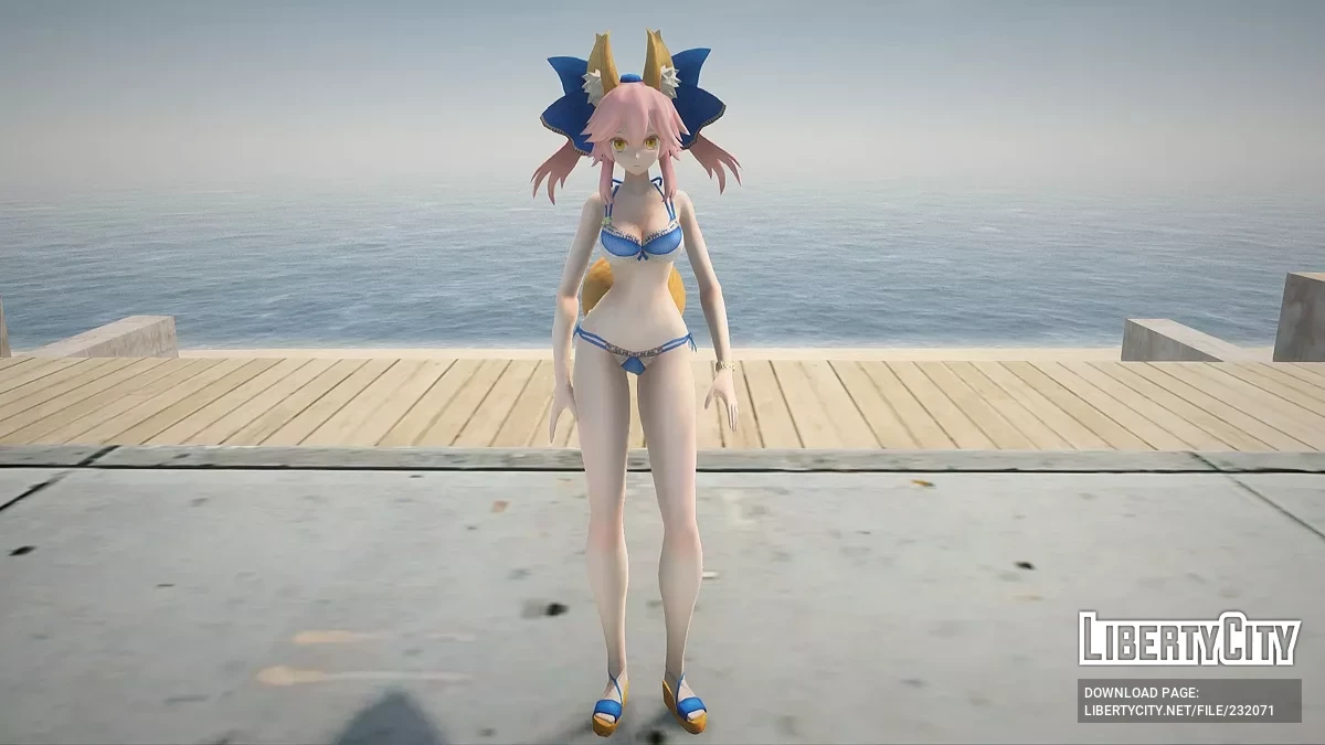 Тамамо-но-Маэ из FateEXTELLA / GTA San Andreas