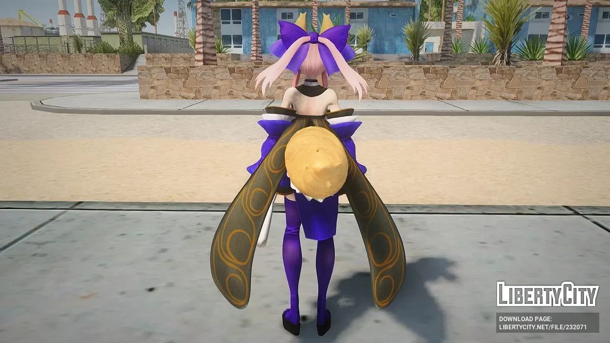 Тамамо-но-Маэ из FateEXTELLA / GTA San Andreas