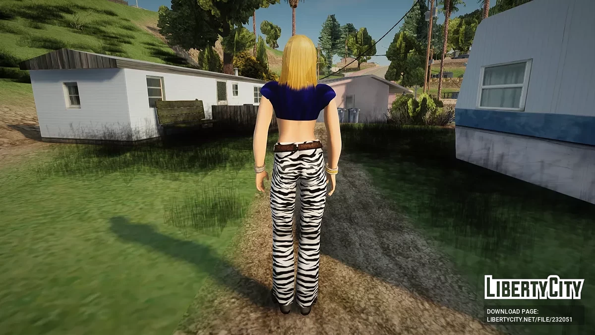 Тина Армстронг из DOA3 / GTA San Andreas