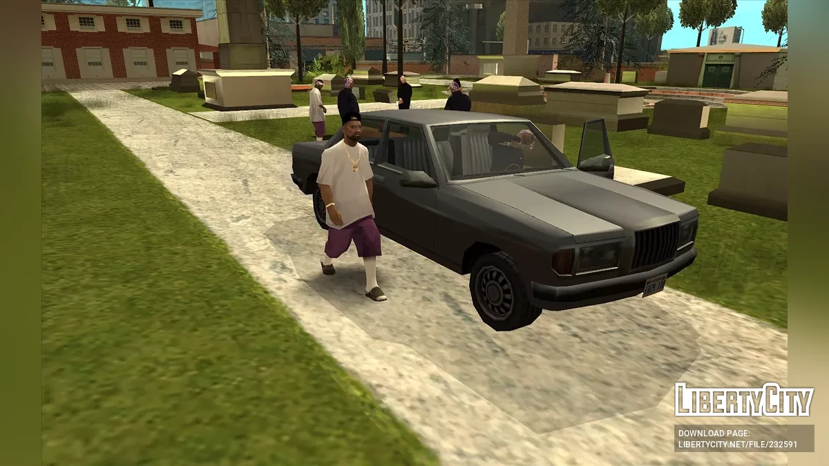 Уникальные скины для персонажей миссий / GTA San Andreas