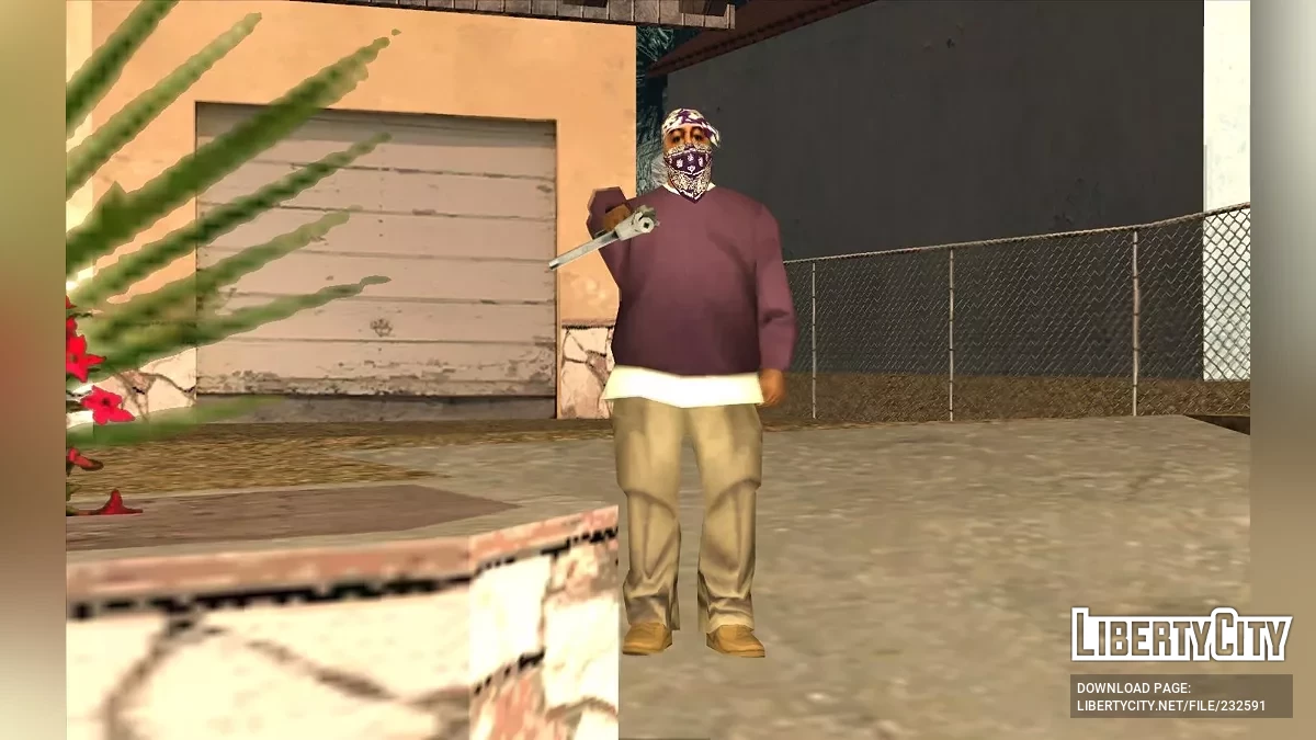 Уникальные скины для персонажей миссий / GTA San Andreas