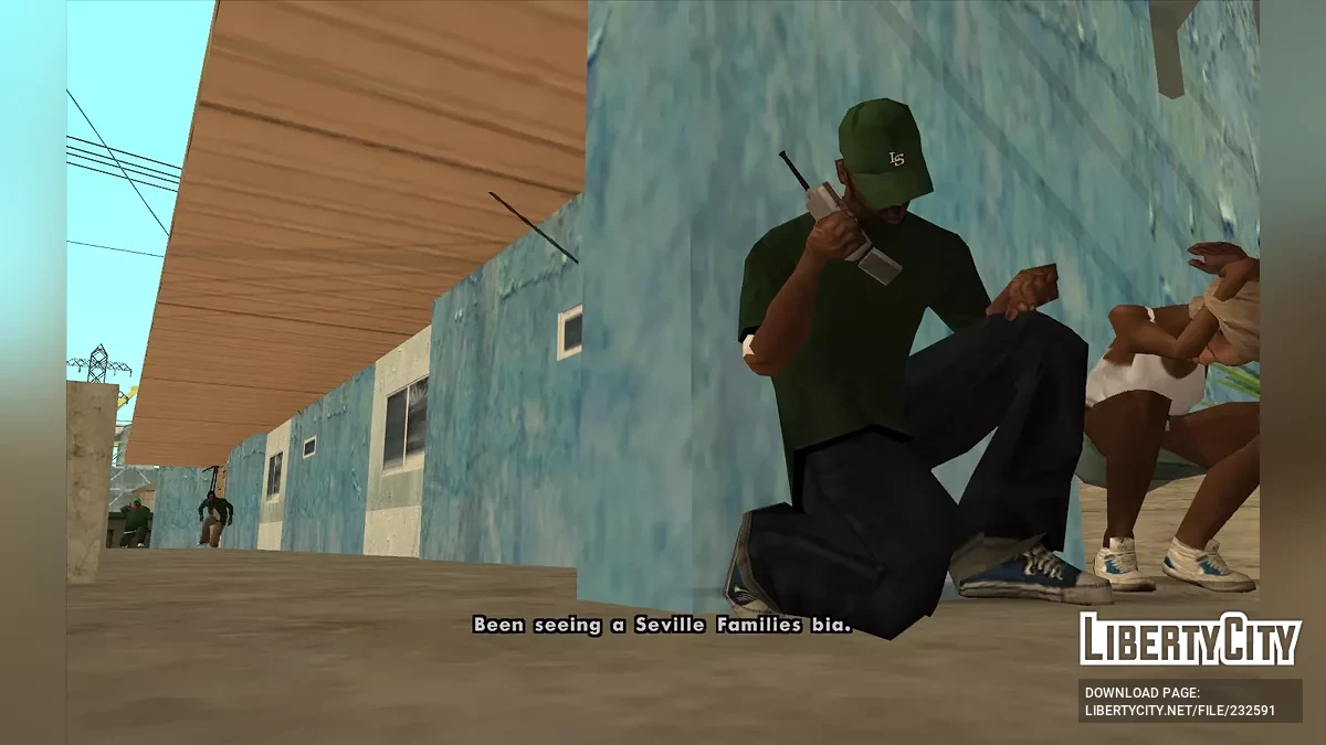 Уникальные скины для персонажей миссий / GTA San Andreas