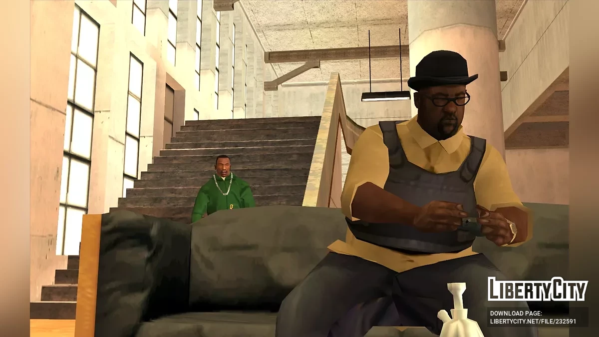 Уникальные скины для персонажей миссий / GTA San Andreas