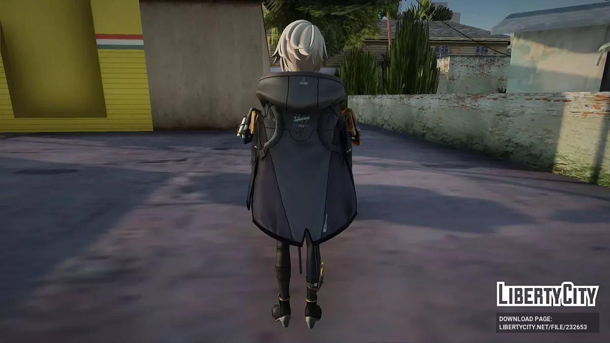 Вектор из Girls' Frontline: Exilium / GTA San Andreas